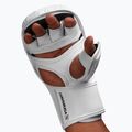 Hayabusa T3 Hybrid biele/čierne grapplingové rukavice 6