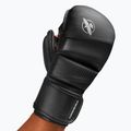 Hayabusa T3 Hybrid čierne grapplingové rukavice 4