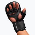 Hayabusa T3 Hybrid čierne grapplingové rukavice 6