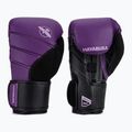 Hayabusa T3 fialovo-čierne boxerské rukavice