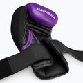 Hayabusa T3 fialovo-čierne boxerské rukavice 3