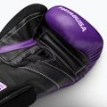 Hayabusa T3 fialovo-čierne boxerské rukavice 4