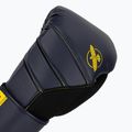 Hayabusa T3 námornícke/žlté boxerské rukavice 5