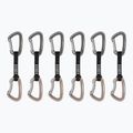 Súprava lezeckých expresov Grivel ALL-Round Alpha 6 pack 11 cm čierna/žltá