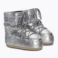 Dámske snehové topánky Moon Boot Icon Low Glitter silver 4