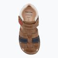 Detské sandále Geox Macchia caramel 5