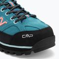 Dámske trekové topánky CMP Moon Low Wp teal/red fluo 7