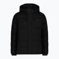Pánska oteplená bunda CMP 34K0187 nero mel.
