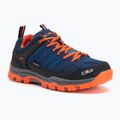 Juniorské topánky CMP Rigel Low Wp b. blue / arancio