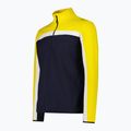 Pánska mikina CMP 35L0507 Sweat čierna/modrá/zimné slnko 3