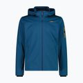 Pánska softshellová bunda CMP 39A5027 Zip Hood petroleum