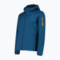 Pánska softshellová bunda CMP 39A5027 Zip Hood petroleum 3