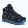 Juniorské trekingové topánky CMP Rigel Mid Wp b.blue/bluestone/royal blue