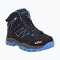 Juniorské trekingové topánky CMP Rigel Mid Wp b.blue/bluestone/royal blue 8