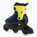Detské kolieskové korčule Rollerblade Microblade 3WD Jr blue royal/lime 3