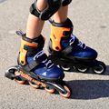 Detské kolieskové korčule Rollerblade Microblade navy blue and orange 07221900 174 10