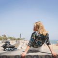 Dámske kolieskové korčule Rollerblade Macroblade 84 BOA black-blue 07370700092 13