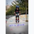 Detské kolieskové korčule s chráničmi Rollerblade Fury Combo Jr black/red 5