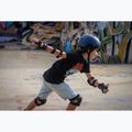 Detské kolieskové korčule s chráničmi Rollerblade Fury Combo Jr black/red 7