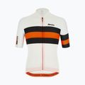 Santini Ecosleek Bengal pánsky cyklistický dres biely 2S94475CESLKBENGBIS