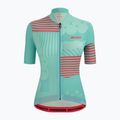 Santini Giada Optic dámsky cyklistický dres modrý 2S95475GIADAOPTIACS
