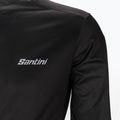 Pánska cyklistická bunda Santini Nebula Windproof/Rain black 2W33275NEBULPURONE 3