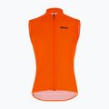 Santini Nebula Puro pánska cyklistická vesta oranžová 2W54275NEBULPUROAFS