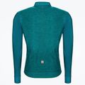 Pánsky cyklistický dres Santini Colore Winter zelený 2W216075RCOLORPUR0TE 2