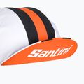 Cyklistická čiapka Santini Bengal white 2S460COTBENGBIUNI 6