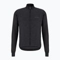 Pánska cyklistická mikina Santini Colore Puro Thermal Jersey čierna 3W21675RCOLORPURO