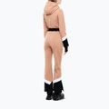 Dámska lyžiarska kombinéza EA7 Emporio Armani Pure Softshell Jumpsuit mocha mousse 2