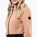 Dámska lyžiarska kombinéza EA7 Emporio Armani Pure Softshell Jumpsuit mocha mousse 3