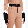 Dámska lyžiarska kombinéza EA7 Emporio Armani Pure Softshell Jumpsuit mocha mousse 5