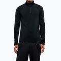 Pánska lyžiarska mikina EA7 Emporio Armani Pure Powerstretch T-Top Half Zip black