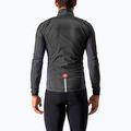 Pánska cyklistická bunda Castelli Squadra Stretch light black/dark grey 2