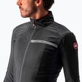 Pánska cyklistická bunda Castelli Squadra Stretch light black/dark grey 4