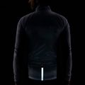 Pánska cyklistická bunda Castelli Squadra Stretch light black/dark grey 5