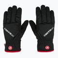 Pánske cyklistické rukavice Castelli Entrata Thermal black 2