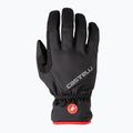Pánske cyklistické rukavice Castelli Entrata Thermal black 2