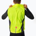 Pánska cyklistická vesta Castelli Squadra Stretch electric lime/dark gray 4