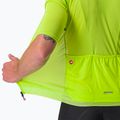Pánsky cyklistický dres Castelli Superleggera 3 electric lime 6