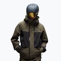 Pánska snowboardová bunda Oakley Baldface Gore-Tex deep olive/pitch black