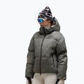 Dámska lyžiarska bunda Oakley Icicle Cropped cement melange
