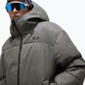 Dámska lyžiarska bunda Oakley Icicle Cropped cement melange 5
