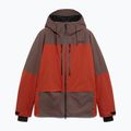 Pánska lyžiarska bunda Oakley Canopy Pro Insulated dark umber/flame red 6