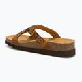 Dámske šľapky Scholl New Bogota Wedge Med cognac/multi 3