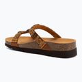 Dámske šľapky Scholl New Bogota Wedge Med cognac/multi 3