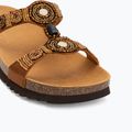 Dámske šľapky Scholl New Bogota Wedge Med cognac/multi 7