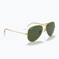 Slnečné okuliare Ray-Ban Aviator Classic arista gold/green g-15