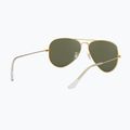 Slnečné okuliare Ray-Ban Aviator Classic arista gold/green g-15 polarized 6